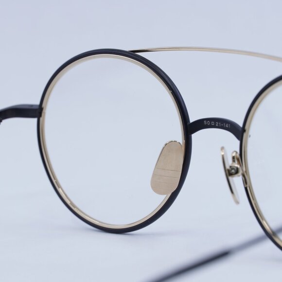 Final Price! Thom Browne TB108 ABLKGLD50 Black/Gold Eyeglasses 50mm - Picture 9 of 10